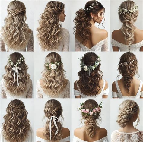 Pin by Jacia Foster on Dream Wedding in 2025 | Wedding hair flowers ...