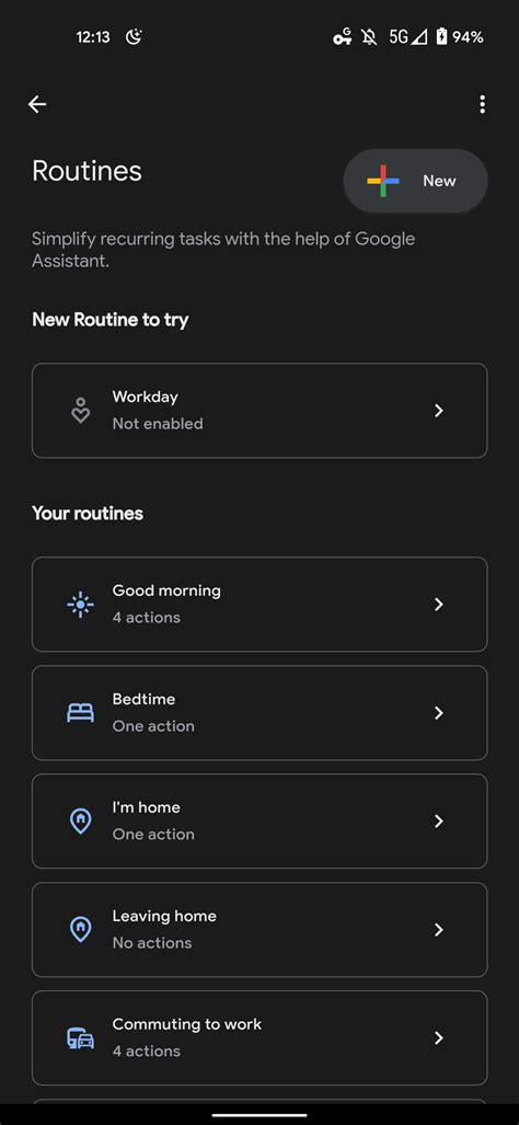 Image result for Google Assistant Routine