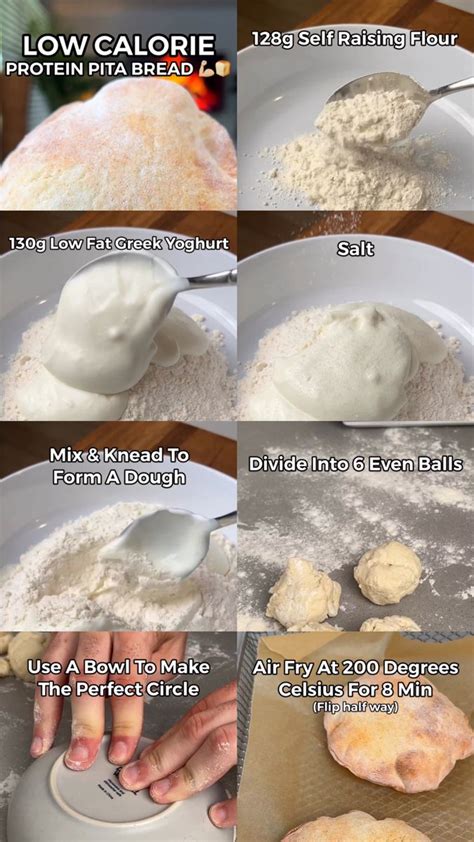 high protein pita bread recipe