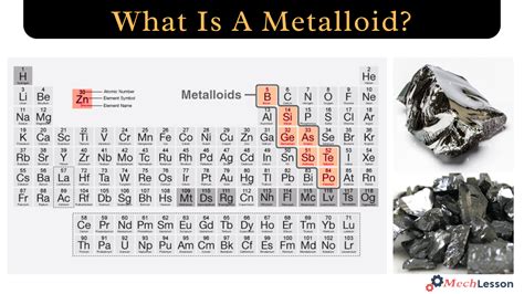 Characteristics Of Metalloids