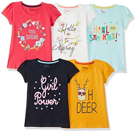 Amazon.in Bestsellers: The most popular items in Girls' T-Shirts