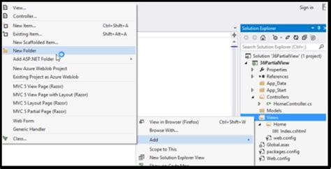 Image result for MVC Partial View Example