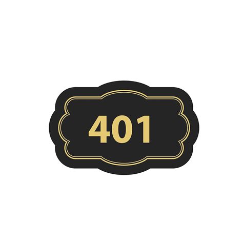 ISEE 360® Customize Door Number Sign Sticker Pattern For Office Hotel ...