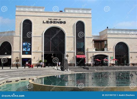 Antalya, Turkey - August 6, 2022: the Land of Legends Shopping Street ...