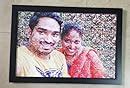 The Happy Dreams Customized Mosaic Photo Frame for Couple| Brother ...