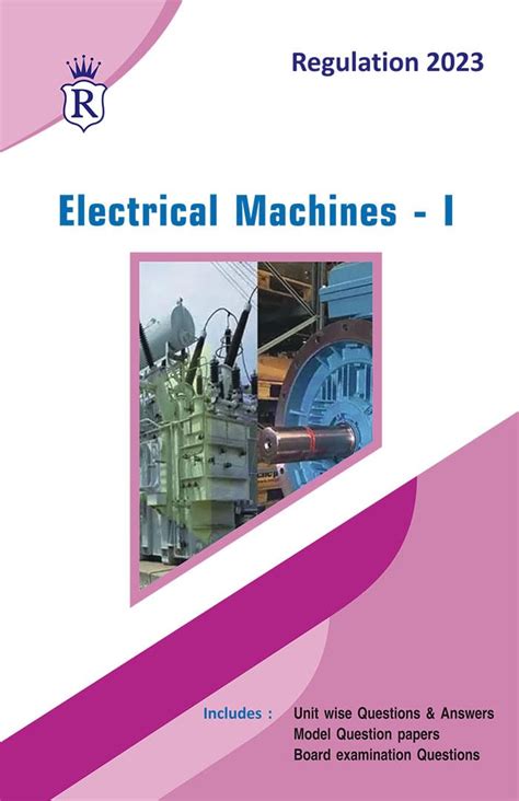 Amazon.in: Buy Electrical Machines - I Book Online at Low Prices in ...