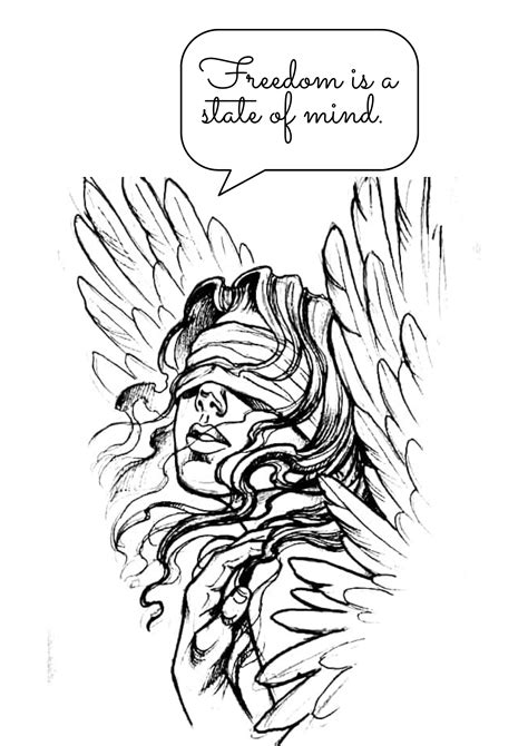 Freedom of Speech Drawing