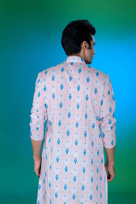 Summer Pink - Silk Kurta — Eleven Brothers