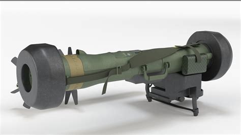 Javelin FGM-148 Anti-Tank Missile 3D Model by 3dxin