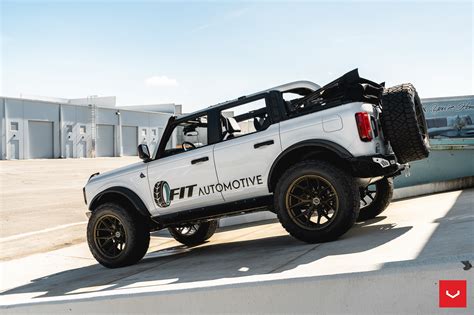 Ford Bronco Goes Hybrid, Hybrid Forged That Is, With Help From Vossen - autoevolution