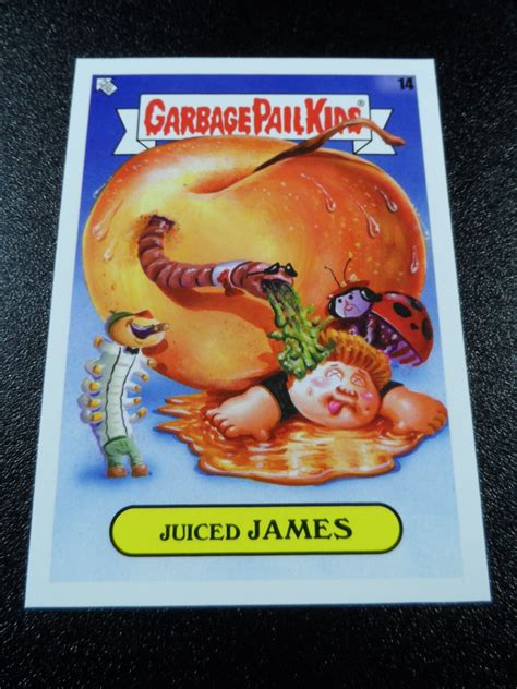 Henry Selick James and the Giant Peach Roald Dahl Spoof Garbage Pail Kids Card | eBay