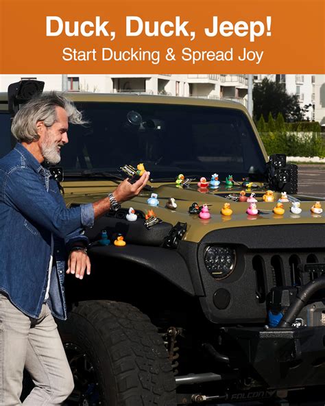 Rubber Ducks Jeep Ducking - 76 piece kit including Bag– Happy Duckers