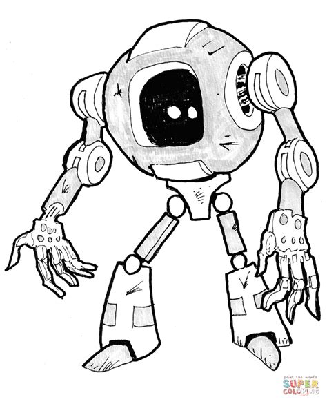 Image result for Robot Coloring Paper