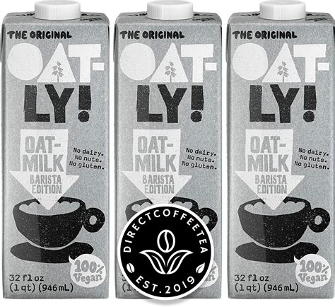 Amazon.com: Oatly Barista Edition Oatmilk, 32 Ounce (12 Pack) : Grocery ...