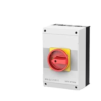 Waterproof Electrical Control 150A Isolator Switch 100A Changeover ...