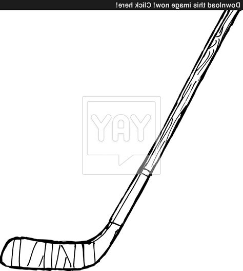 Hockey Stick And Puck Drawing at PaintingValley.com | Explore ...