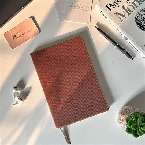 Personalized Softbound Notebook - Golden Edge - COD Not Applicable ...