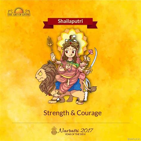 Shailaputri, First Form of Nav Durga , Navratri, The Art of Living