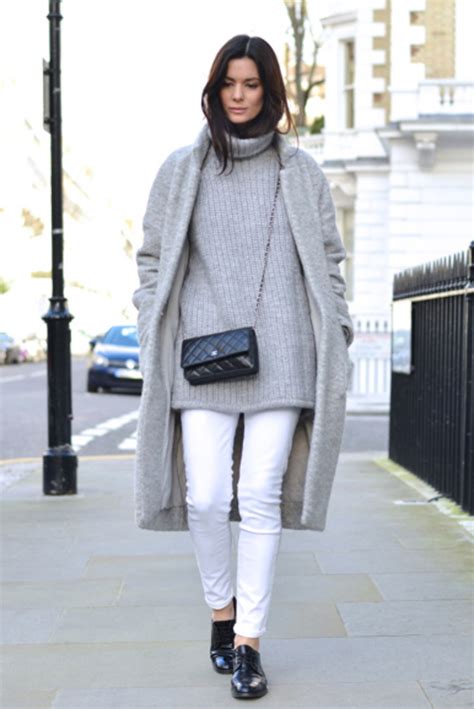 10 Ways to Wear White Jeans All Winter Long | Glamour