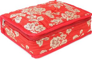 Bag Pepper Cotton Fabric Multipurpose 4 Pocket Jewellery Storage Bag ...