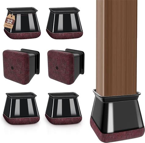 2023 New Chair Leg Floor Protector Chair Sliders Floor Protector Rubber ...