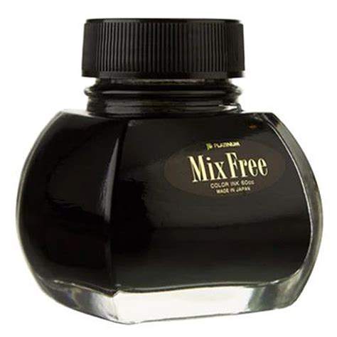 Platinum Mixable Ink Bottle (Smoke Black - 60 ML) INKM12001