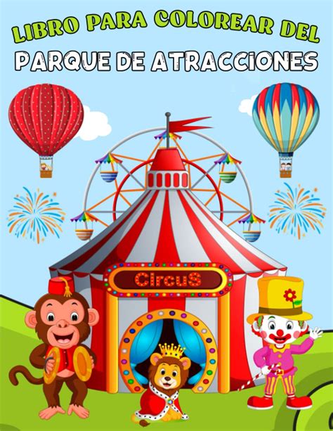 Buy Libro para colorear del parque de atracciones: Libro para colorear ...