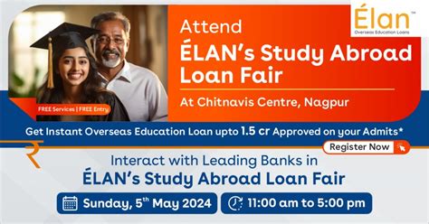 Study Abroad Loan Fair, Chitnavis Centre -Lawn, Banquet Hall, Nagpur, 5 ...