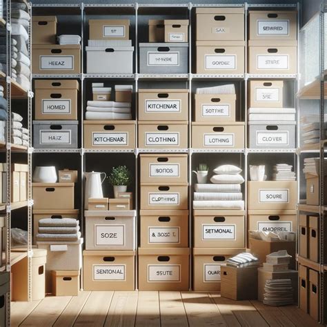 Image result for Self-storage Box Organization