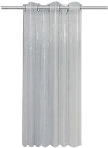 Bluegrass 213 cm (7 ft) PVC Transparent Window Curtain Single Curtain ...