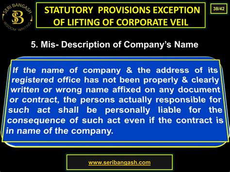 Lifting the Corporate Veil. Power Point Presentation | PPT