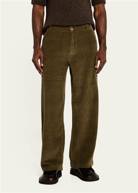 ERL Men's Wide-Wale Corduroy Loose Pants - Bergdorf Goodman