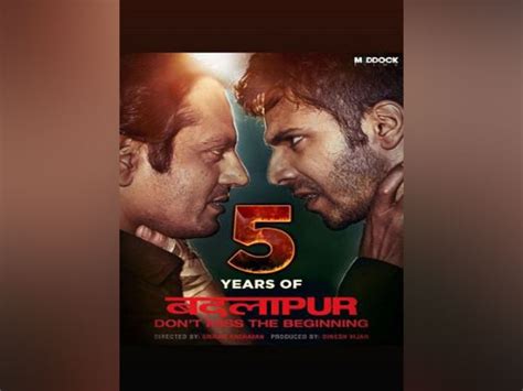 Varun Dhawan celebrates 5-yr of 'Badlapur'