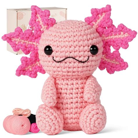 Crochet Kit for Beginners, Crochet Animal Kits, Amigurumi Crocheting ...
