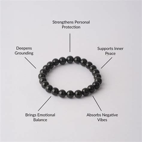 Black Tourmaline Crystal Bracelet – The Batraa Numerology