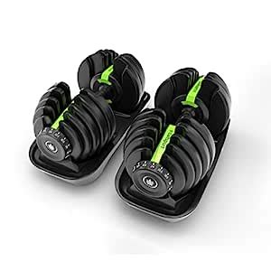 Buy Cult Adjustable Dumbbells (Upto 24kg) for Men & Women for Fitness ...
