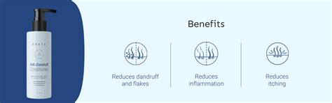 Arata Anti-Dandruff Hair Conditioner for Healthy Scalp - 200ml