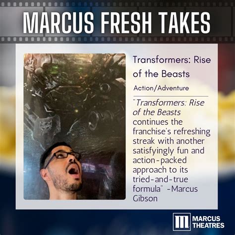 We're back with another Marcus Fresh Takes Movie Review of the latest ...