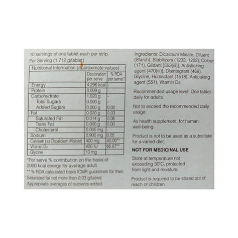 Dical D Tablet: Uses, Side Effects, Price, Dosage & More Info - PharmEasy