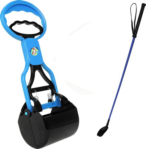 Mascots Tierra Portable Poop Scooper with Dog Training Stick with Anti ...