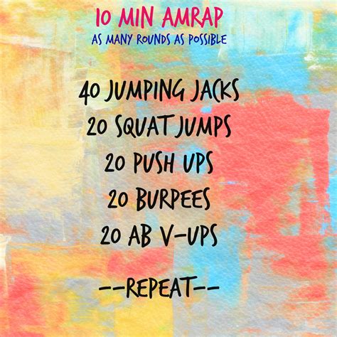 AMRAP - WEEK 8 is a High Intensity Workout! - Body Complete Fitness ...