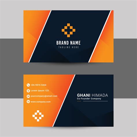 Business Card Design Front and Back 的图像结果