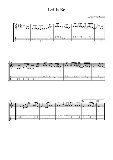 Image result for Let It Be Ukulele Tutorial