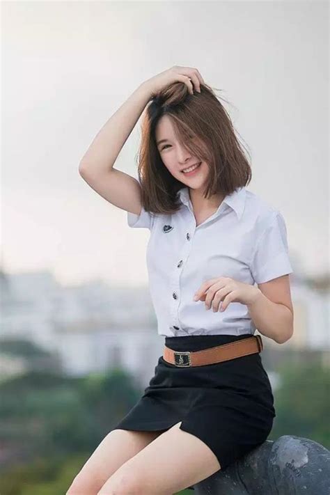 泰国校服泰式女短袖长袖jk制服衬衫jk制服初中高中学生班服套装-阿里巴巴