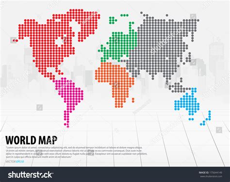 Vector Map of World Continents 的图像结果