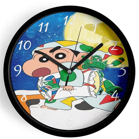 Buy NOKKES Shinchan Wall Clock 7 Inch | Wall Clock for Home Office ...