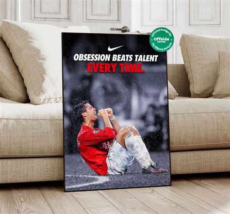 Cristiano Ronaldo 'Obsession' Poster – Offside Posters