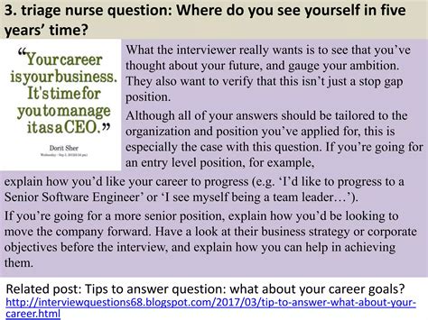 40 triage nurse interview questions and answers pdf | PPTX