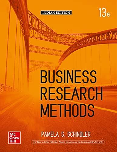 (Old Edition) Business Research Methods, 13e : Schindler, Pamela S ...