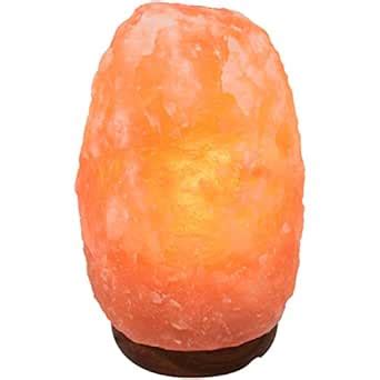 AMSkart 7-8 Inch 5-8 Lbs Natural Himalayan Rock Salt Lamp Air Purifier ...